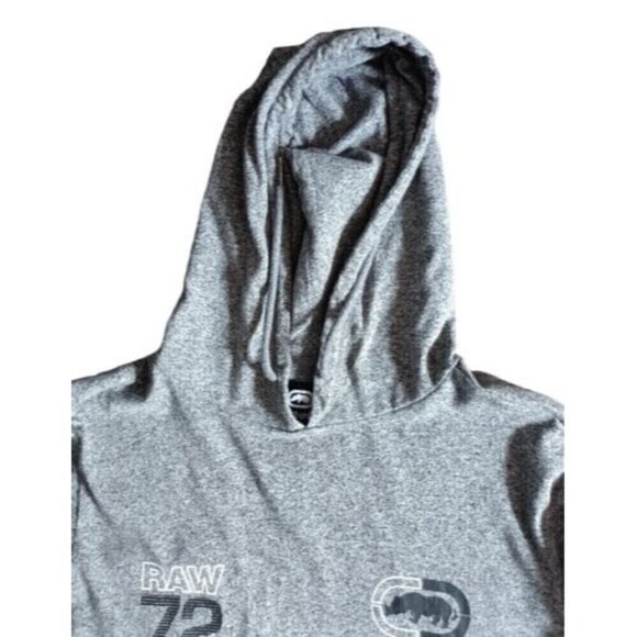 Ecko Unltd Hoodie Men's Size Medium Gray Graphic Logo  Long Sleeve - Picture 2 of 10
